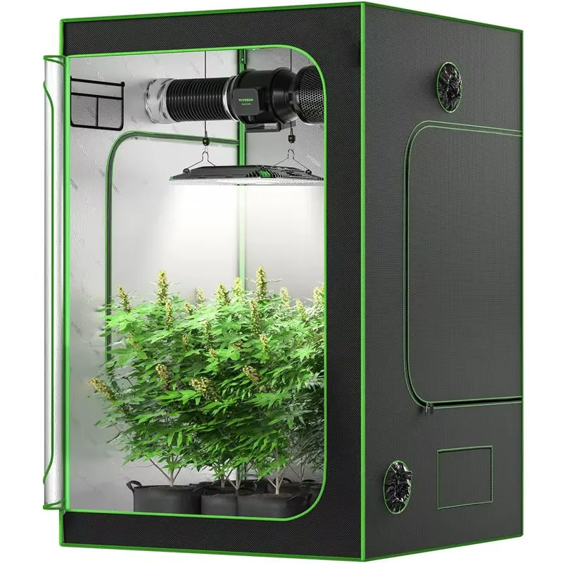 Grow Tent Complete Kit - Гидропонная теплица ROHE 100x100x200см с LED-освещением