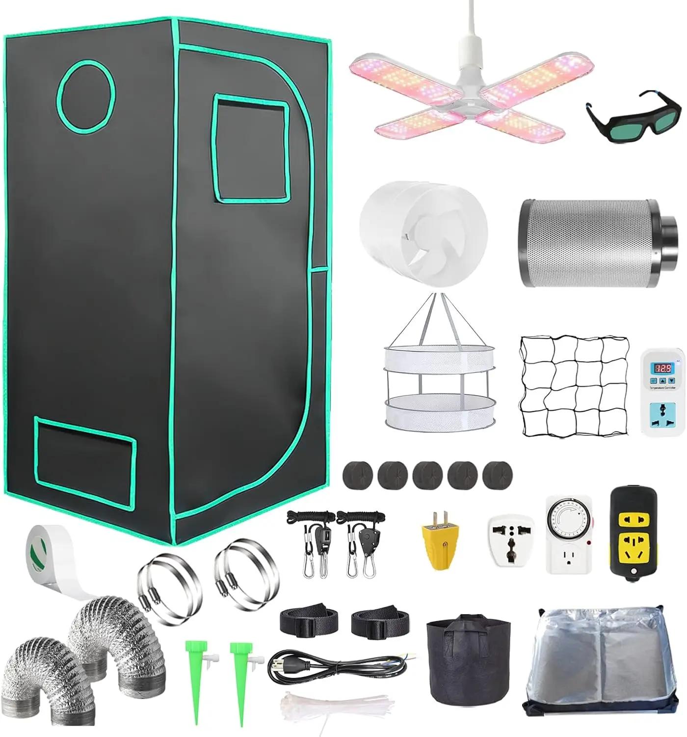 Grow Tent Complete Kit - Комплект для выращивания растений в помещении: