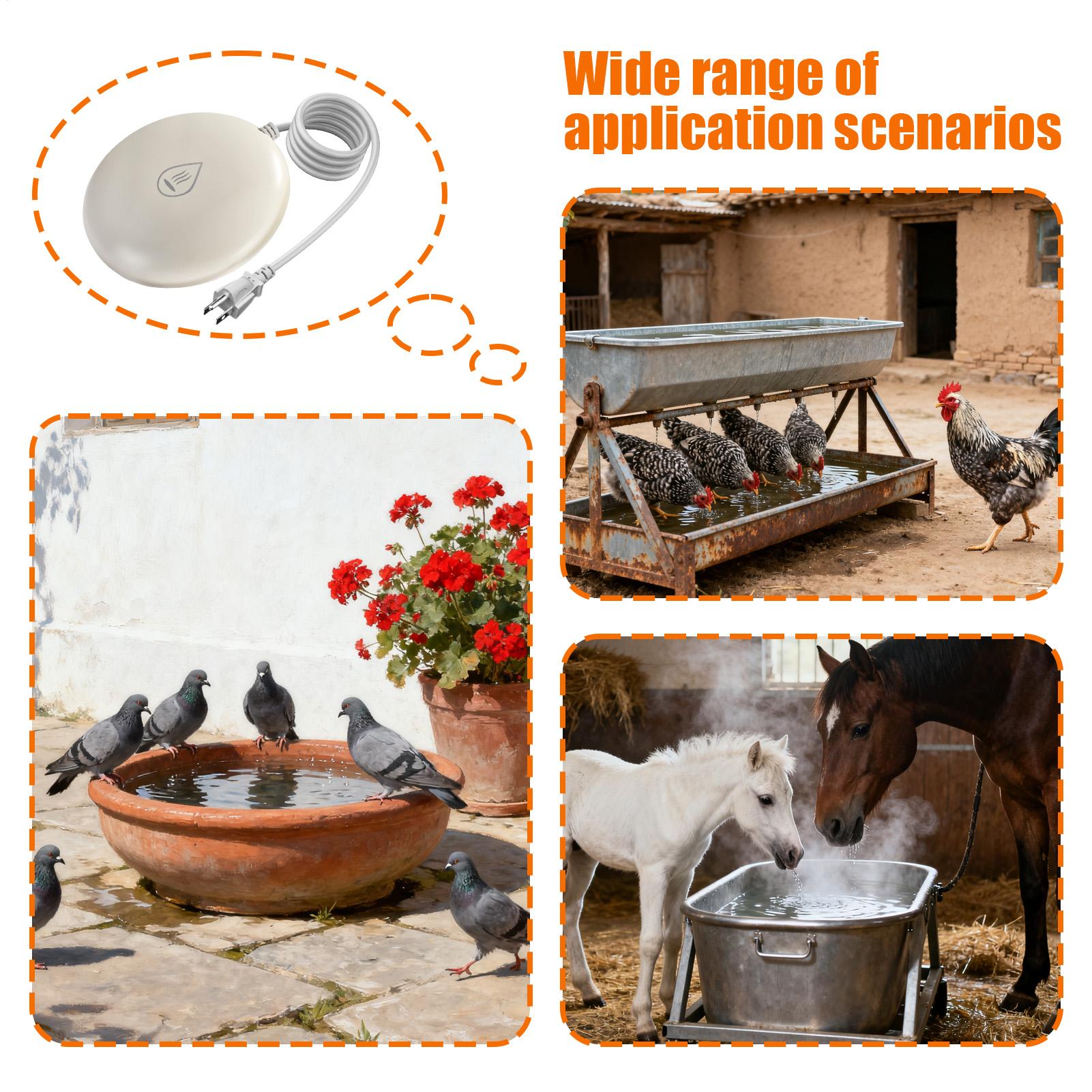 Smart Garden Bird Bath - Нагреватель для ванны для птиц, поилка