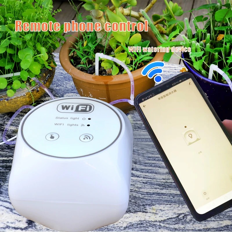 Smart Garden Iot - Wi-Fi Ленивый автоматический набор для полива,