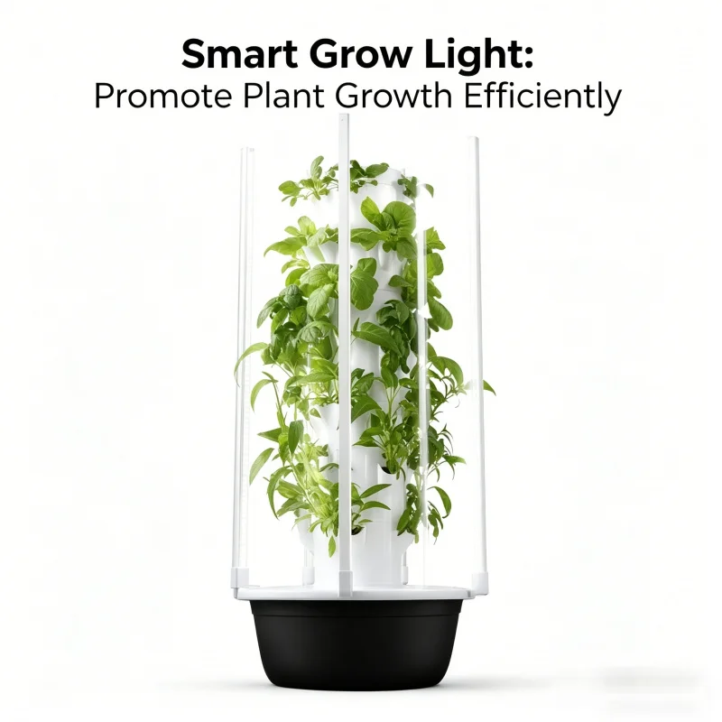 5-уровневая гидропонная башня  – обзор и цена Smart Garden Light