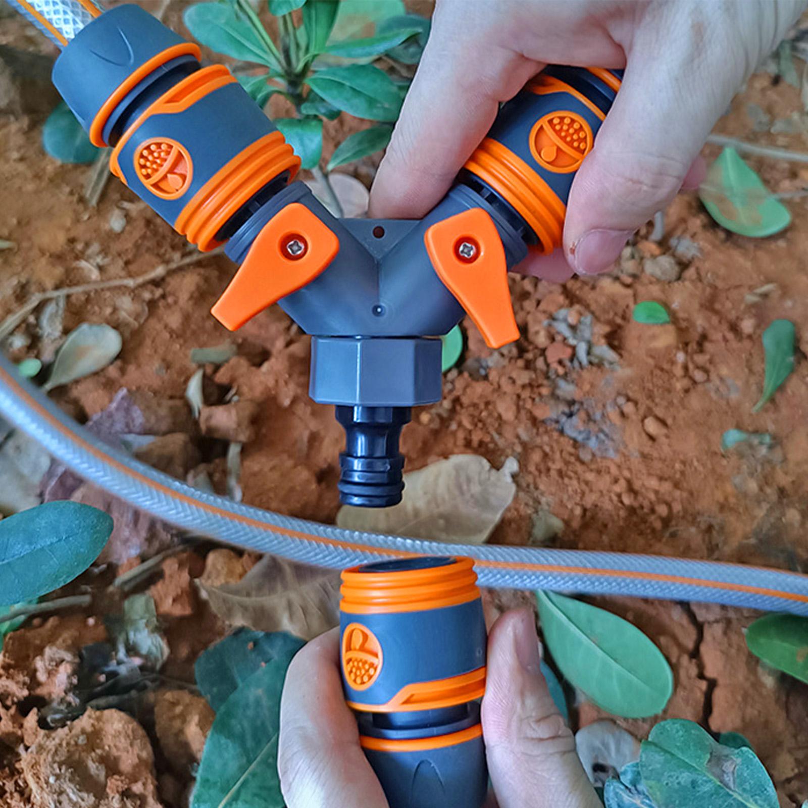 Усиленный быстросъемный треххо – обзор и цена Smart Garden Hose Valve