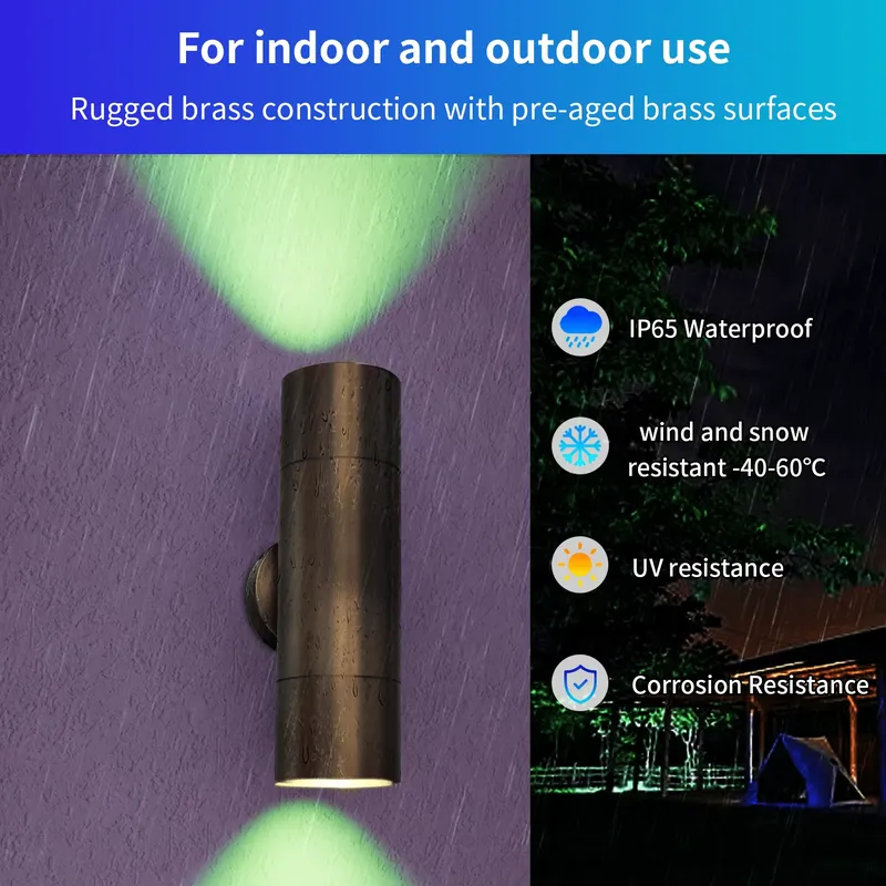 Прочный латунный уличный свето – обзор и цена Smart Garden Light