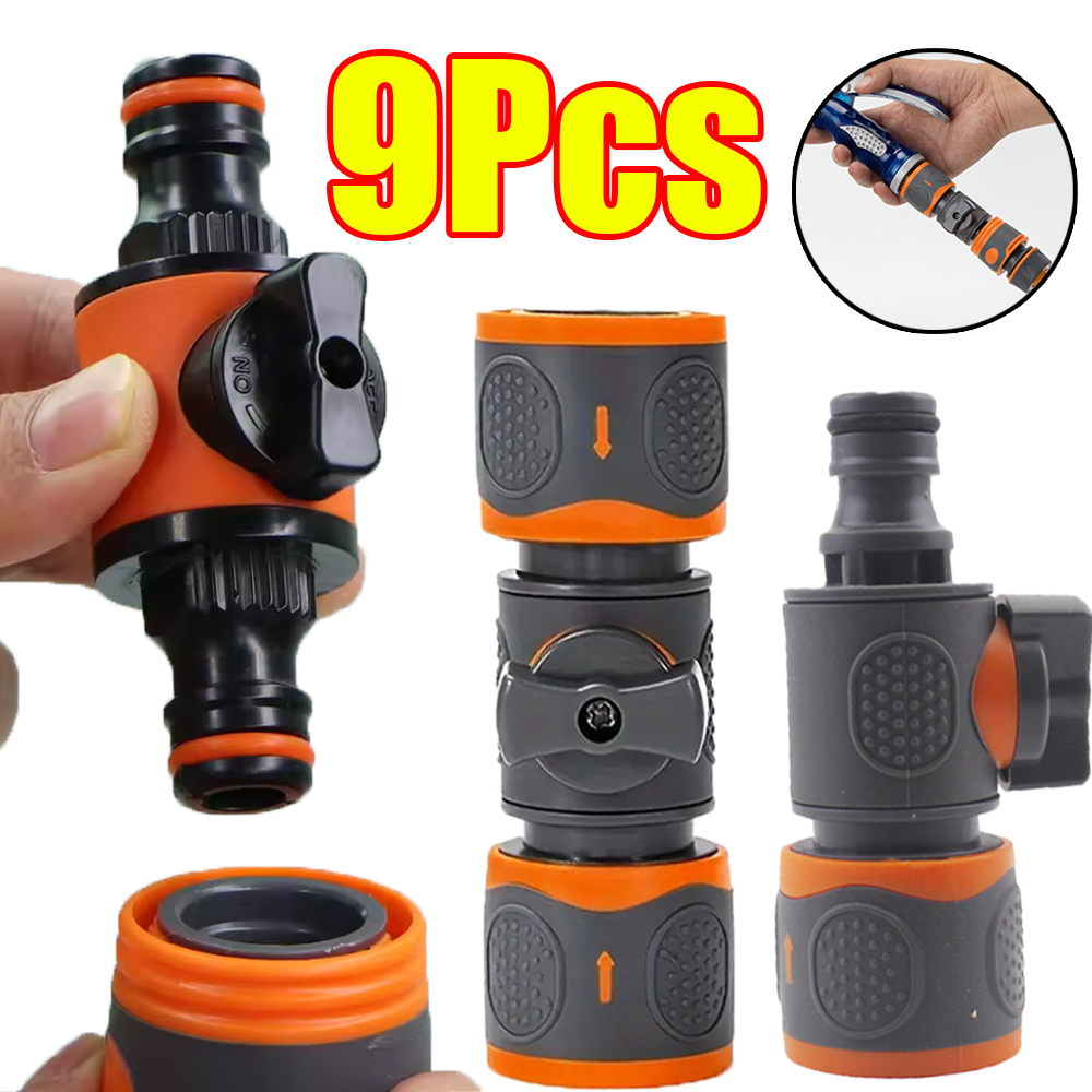 1-9 шт. адаптеров для быстрого – обзор и цена Smart Garden Hose Valve