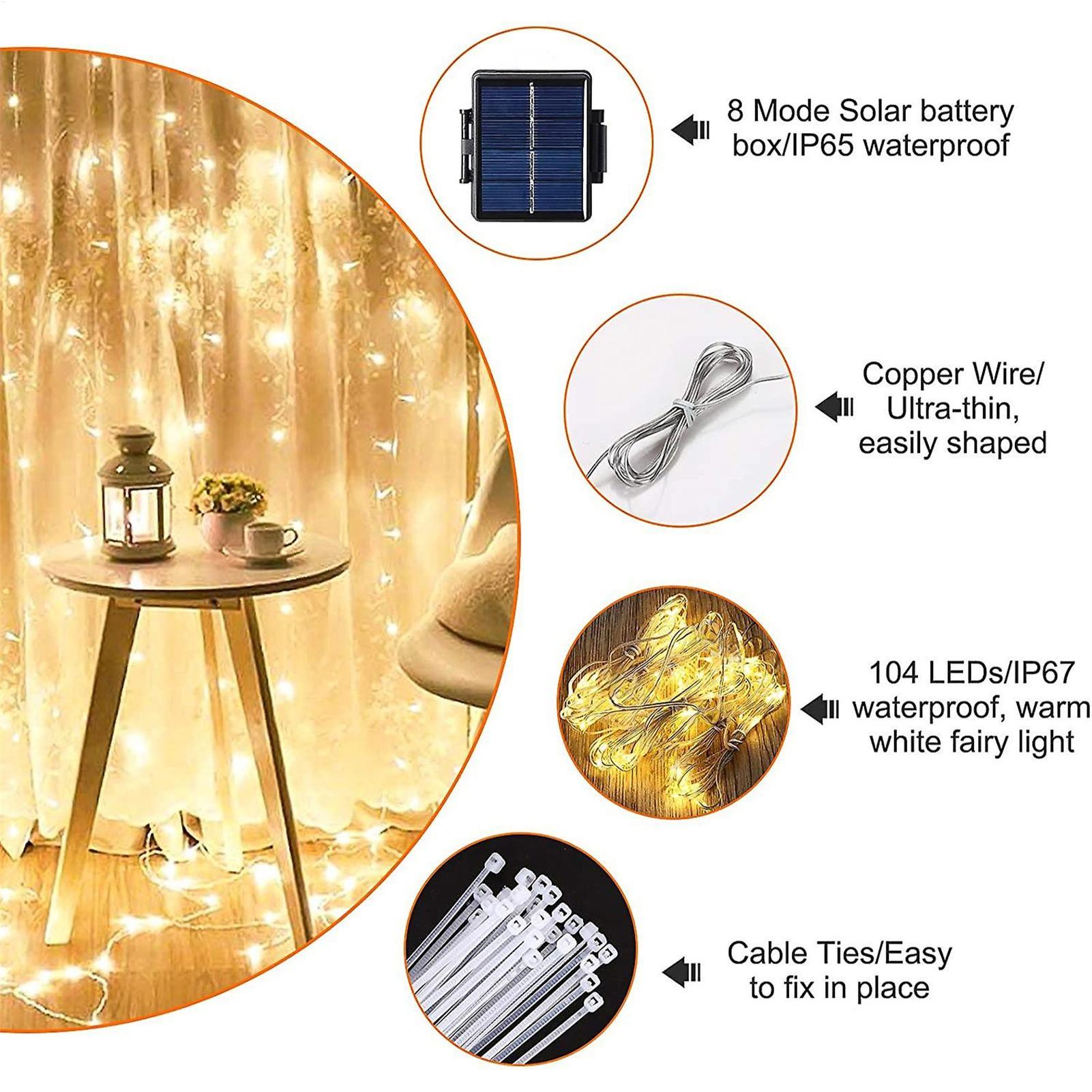 Солнечная гирлянда для зонта с – обзор и цена Smart Garden Light