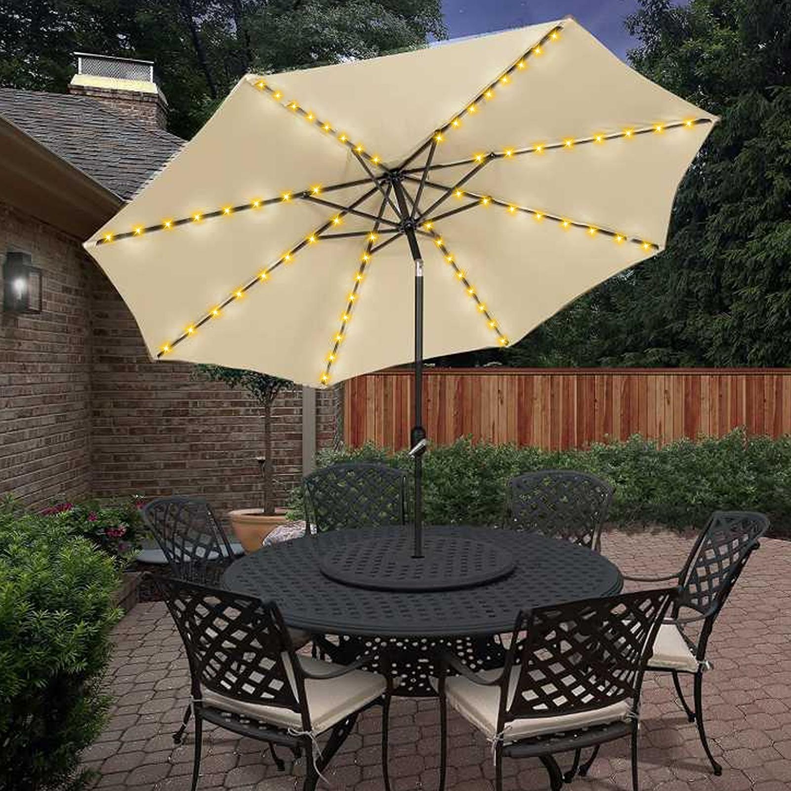 Солнечная гирлянда для зонта с – обзор и цена Smart Garden Light