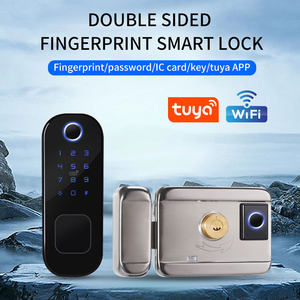 Дверной замок Tuya с отпечатко – обзор и цена Smart Garden Lock