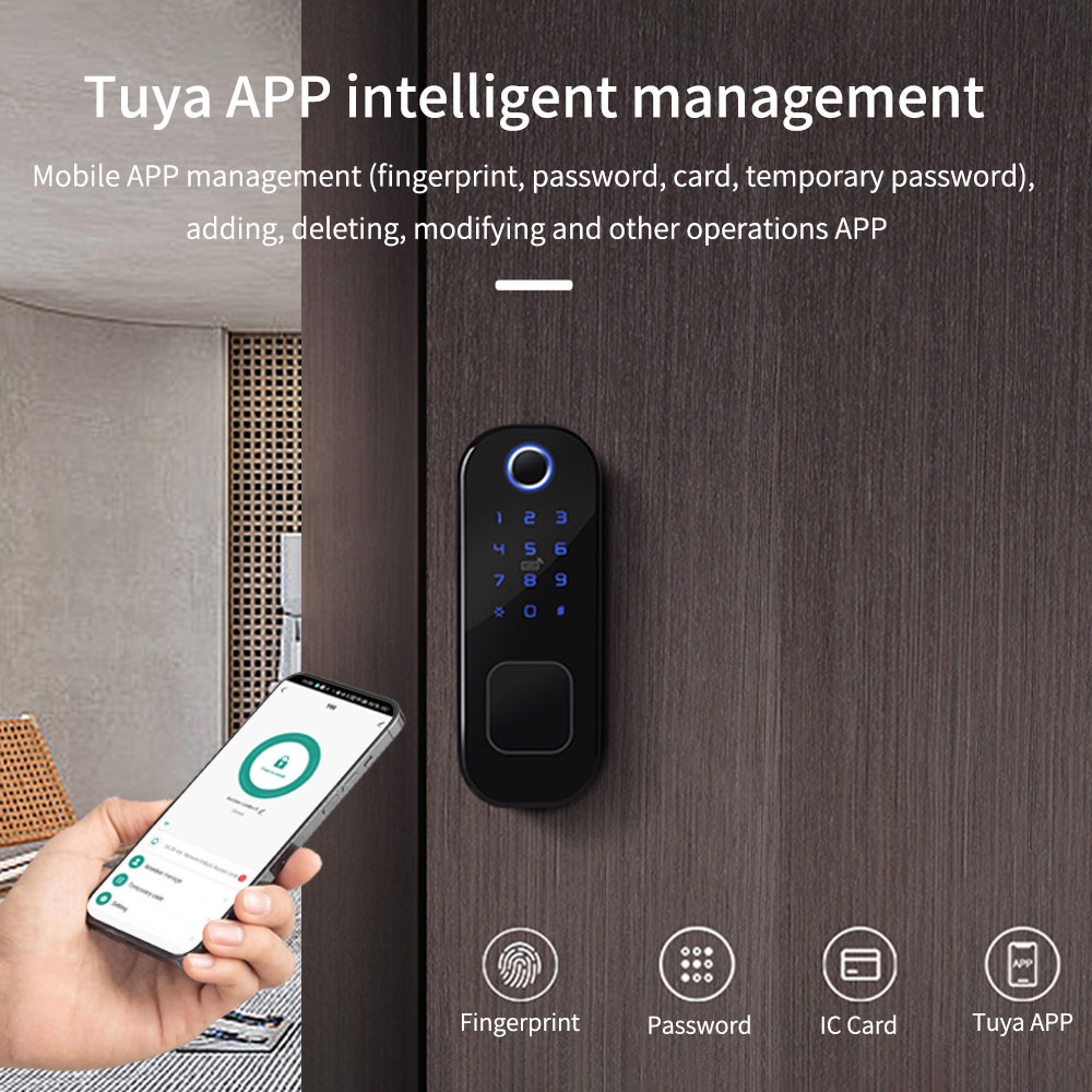 Дверной замок Tuya с отпечатко – обзор и цена Smart Garden Lock