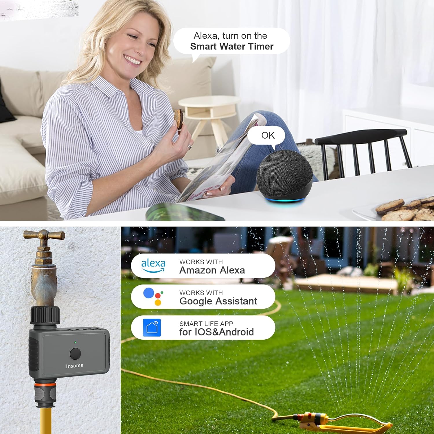 Insoma Wi-Fi автоматический та – обзор и цена Smart Garden Iot