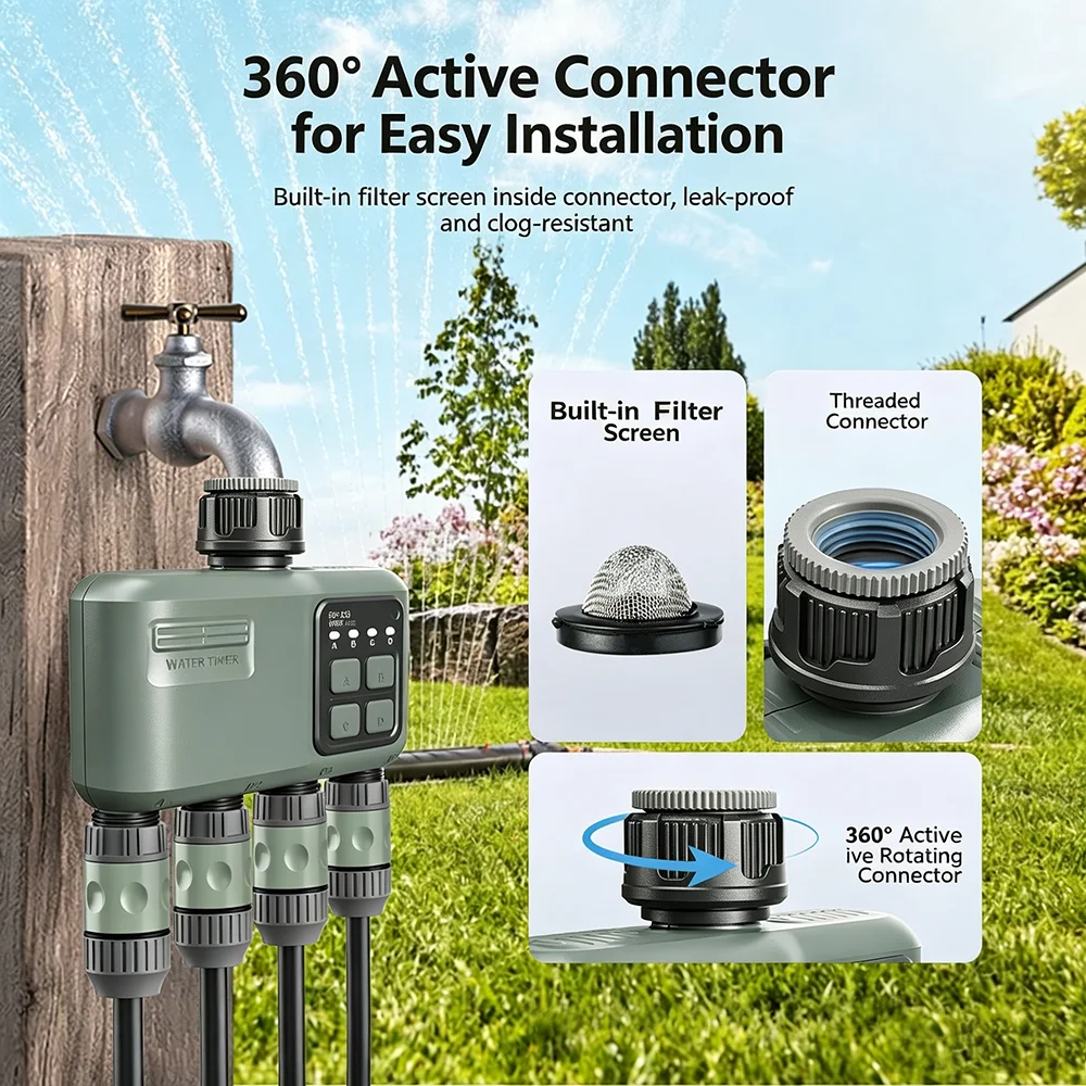 Умный Wi-Fi RF433 таймер полив – обзор и цена Smart Garden Lock