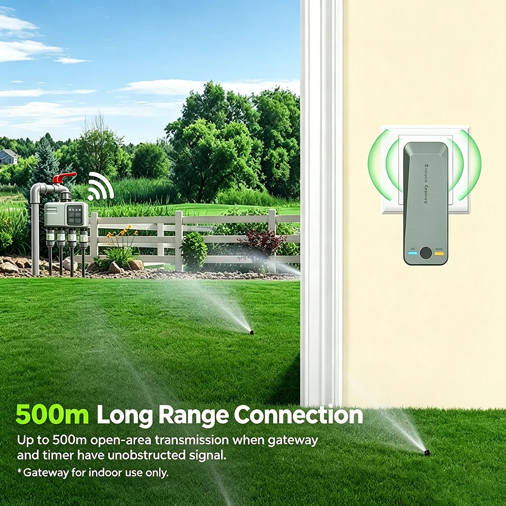 Умный Wi-Fi RF433 таймер полив – обзор и цена Smart Garden Lock