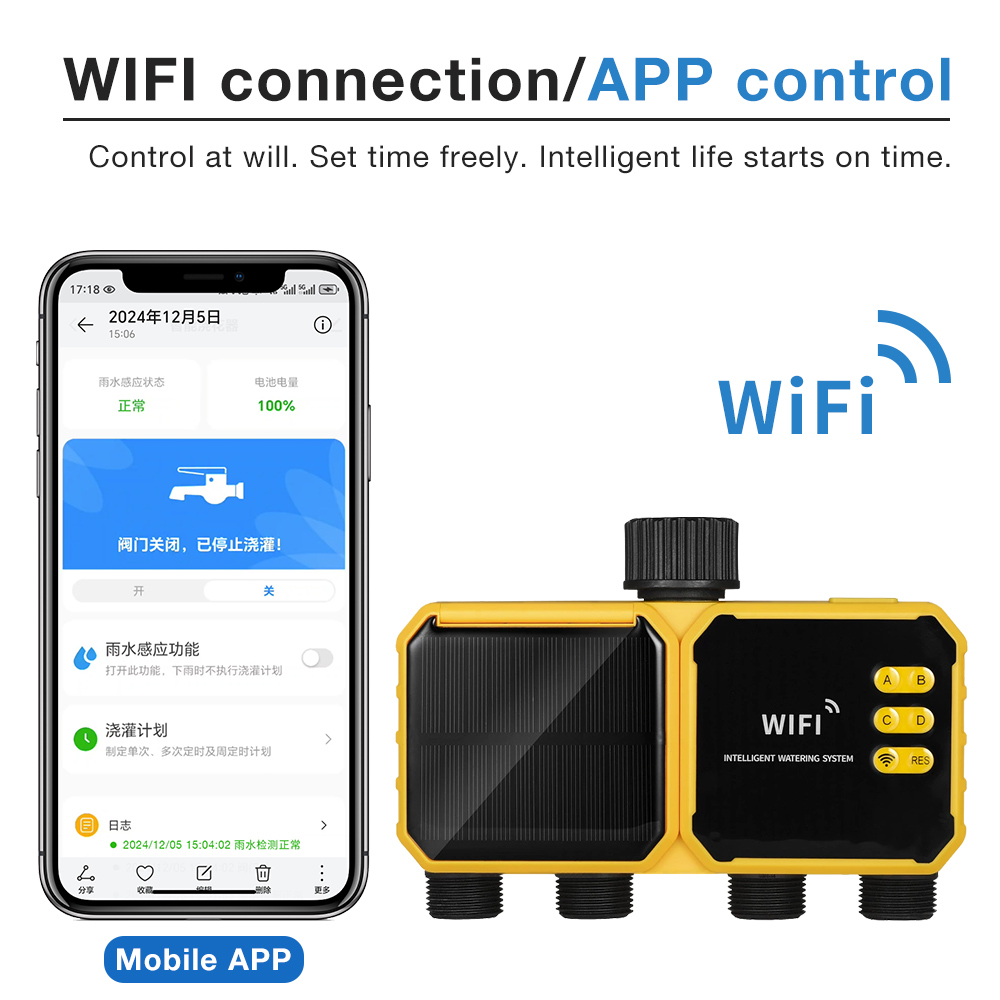 Wi-Fi таймер для полива на сол – обзор и цена Smart Garden Iot