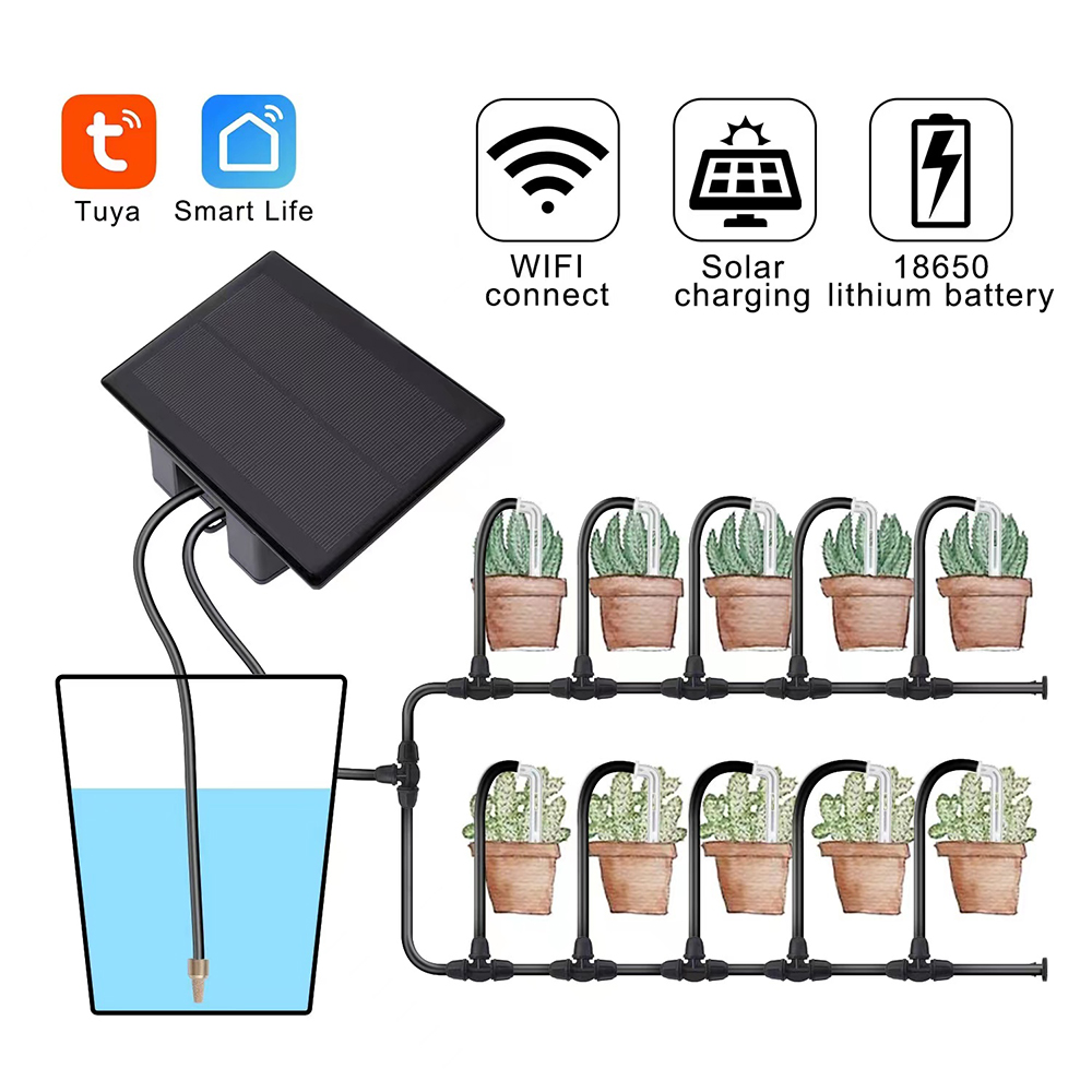 Tuya Wi-Fi солнечный водяной н – обзор и цена Smart Garden Iot