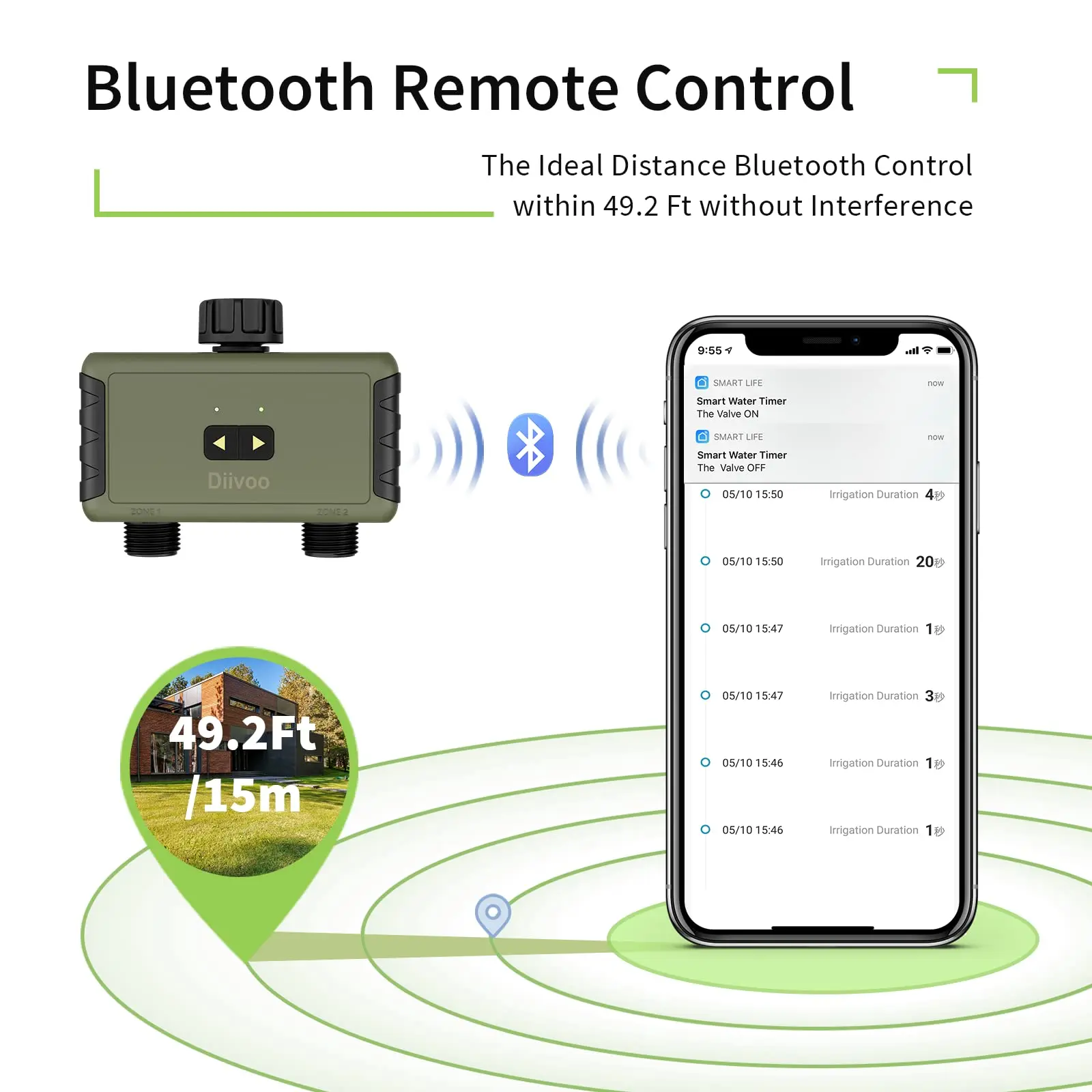 Умный Bluetooth-таймер полива  – обзор и цена Smart Garden Lock